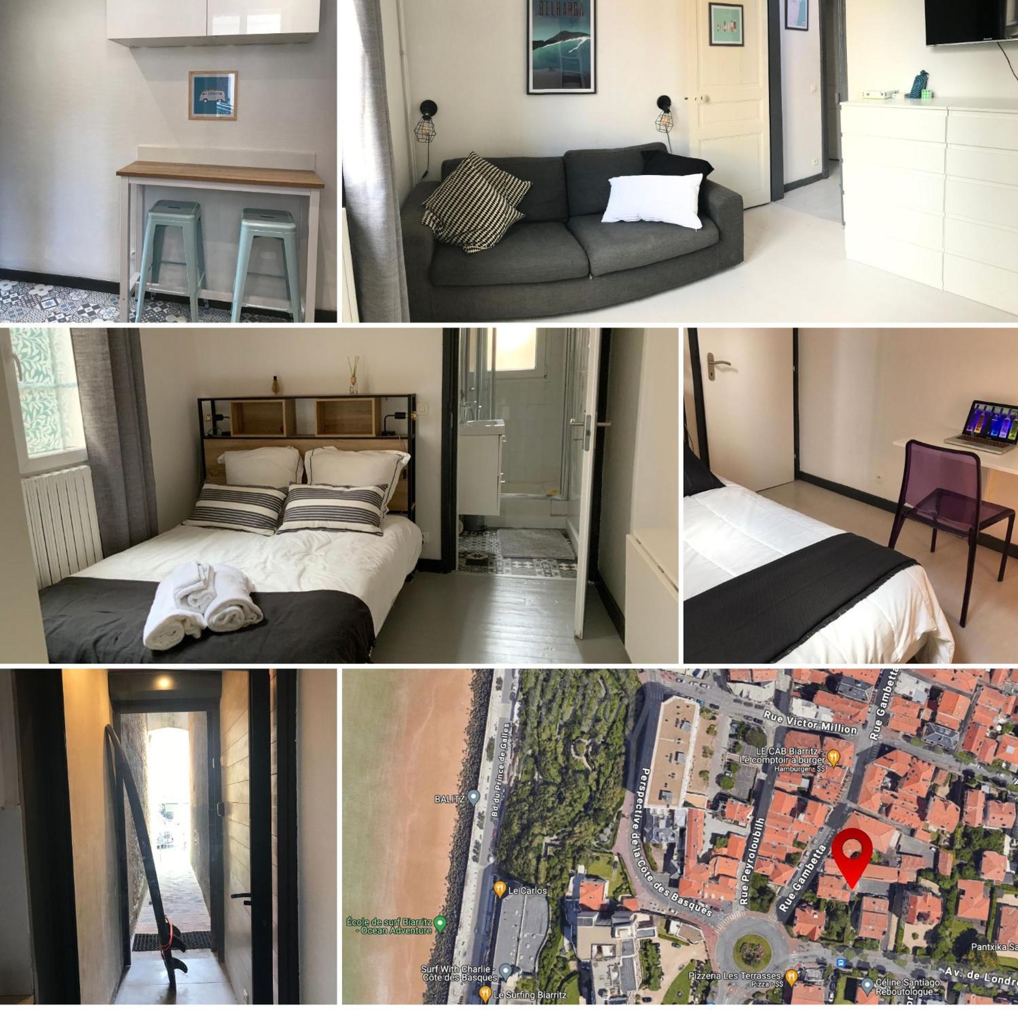 Chalet Basque 6 Couchages Centre Ville ビアリッツ エクステリア 写真